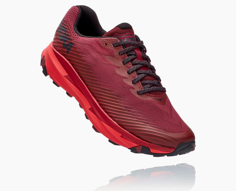 Tenis Trail Hoka One One Masculino Vermelhas - Torrent 2 - 041-JCFDTS